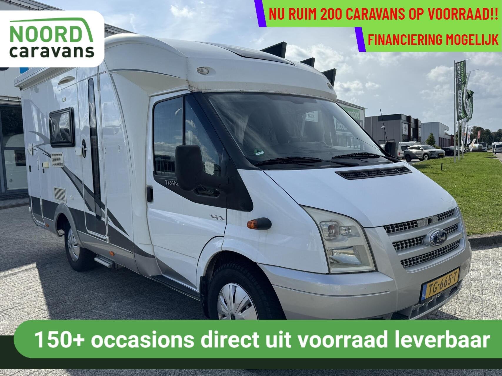 Hobby T 500 GFSC, MENEEMPRIJS! 102433 KM !, Hobby, Bedrijf, Tot en met 3, Airconditioning