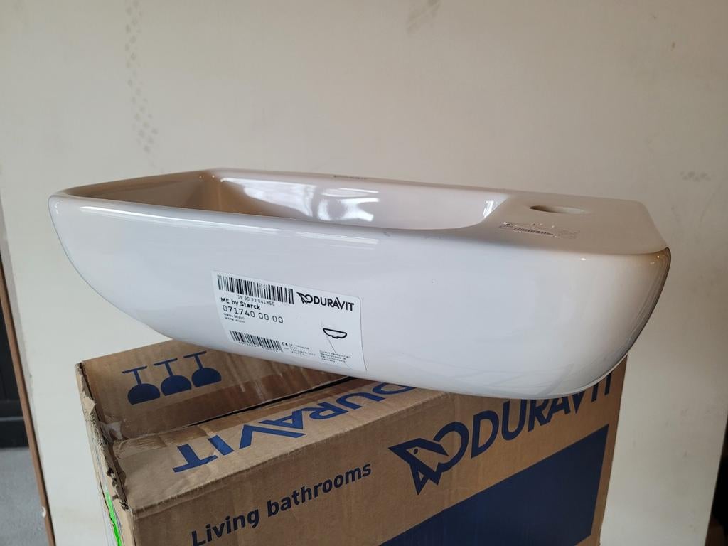 Duravit ME by Starck toilet fontein wit nieuw!, Ok, Ok, Duravit, Nieuw