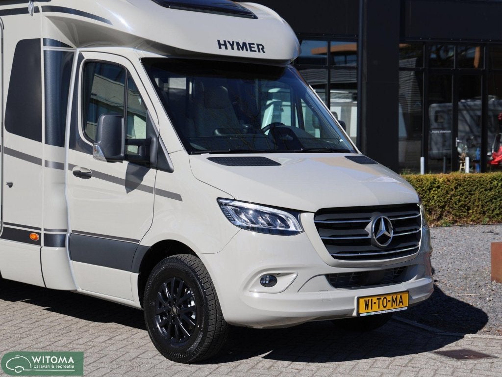 HYMER GT-S 600 STEINGRAU NATUURLIJK BIJ WITOMA, Automaat, Koelkast, Bedrijf, Diesel