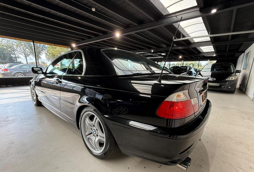 BMW 3-serie Cabrio 330Ci Automaat High Executive 2002 Orig N, Auto's, BMW, Automaat, Zwart, 1595 kg, Cabriolet