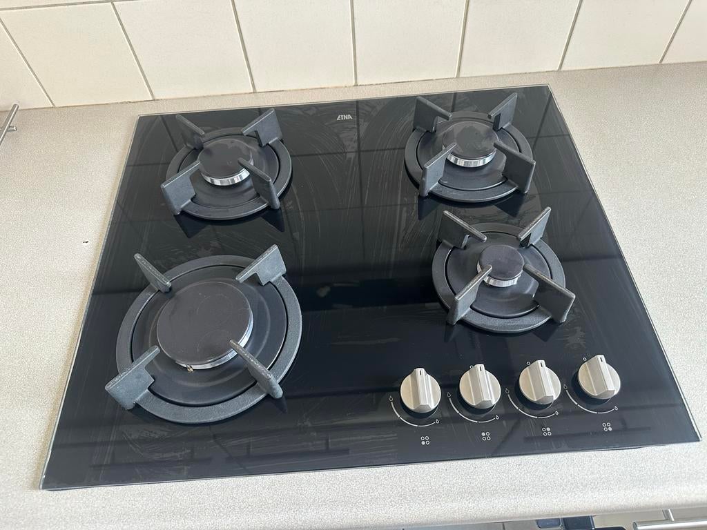ETNA Gaskookplaat, Ophalen, Gebruikt, 4 kookzones, Inbouw