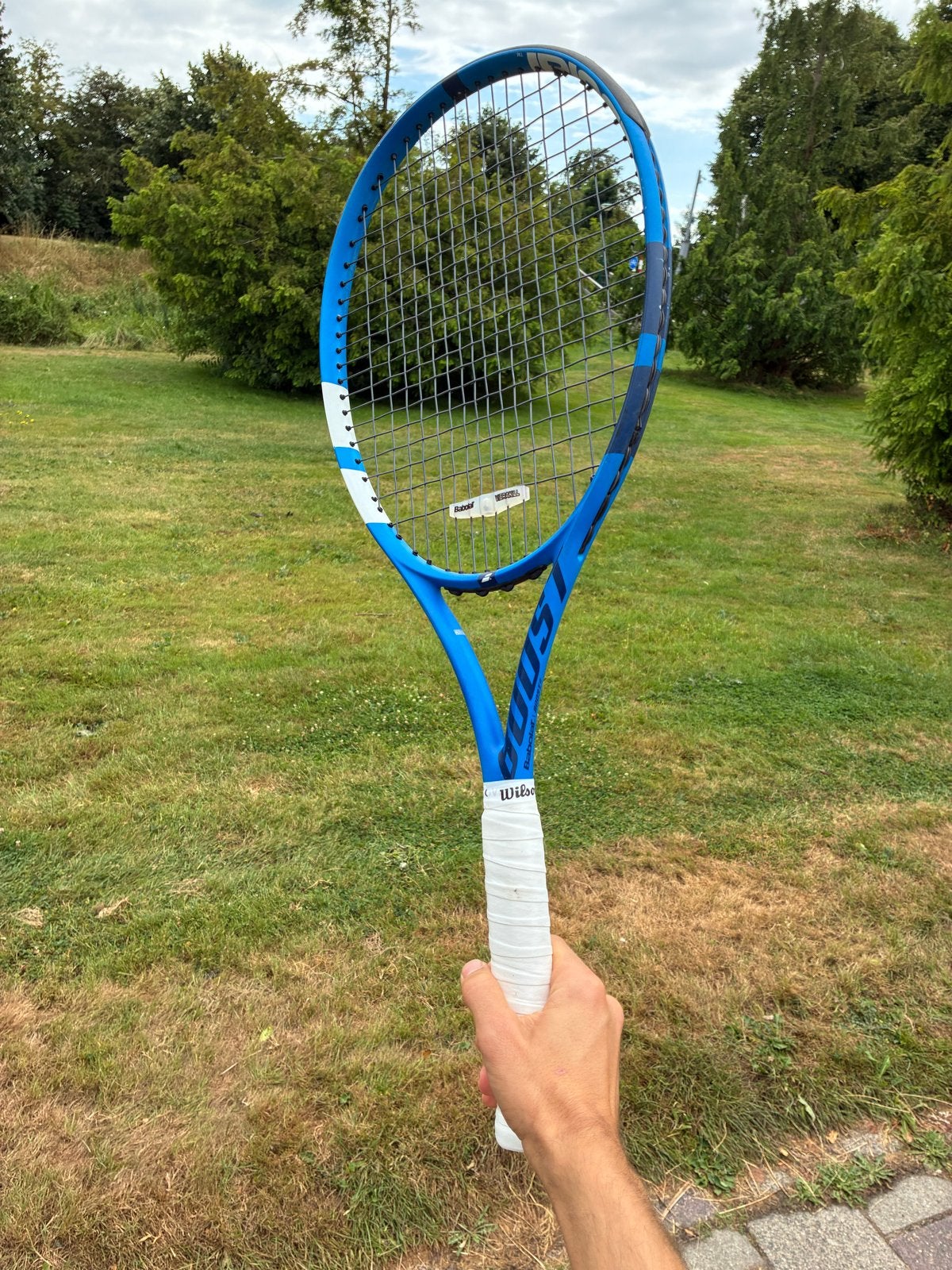 Babolat Boost D Tennisracket L2 Grip 260 gram - Uitstekende, Sport en Fitness, Tennis, L2, Ophalen of Verzenden, Zo goed als nieuw