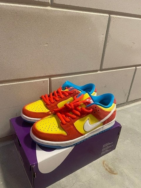 Nike Dunk Low Bart Simpson - Maat 38 - Nieuw!, Overige kleuren, Nike, Nieuw, Ophalen of Verzenden