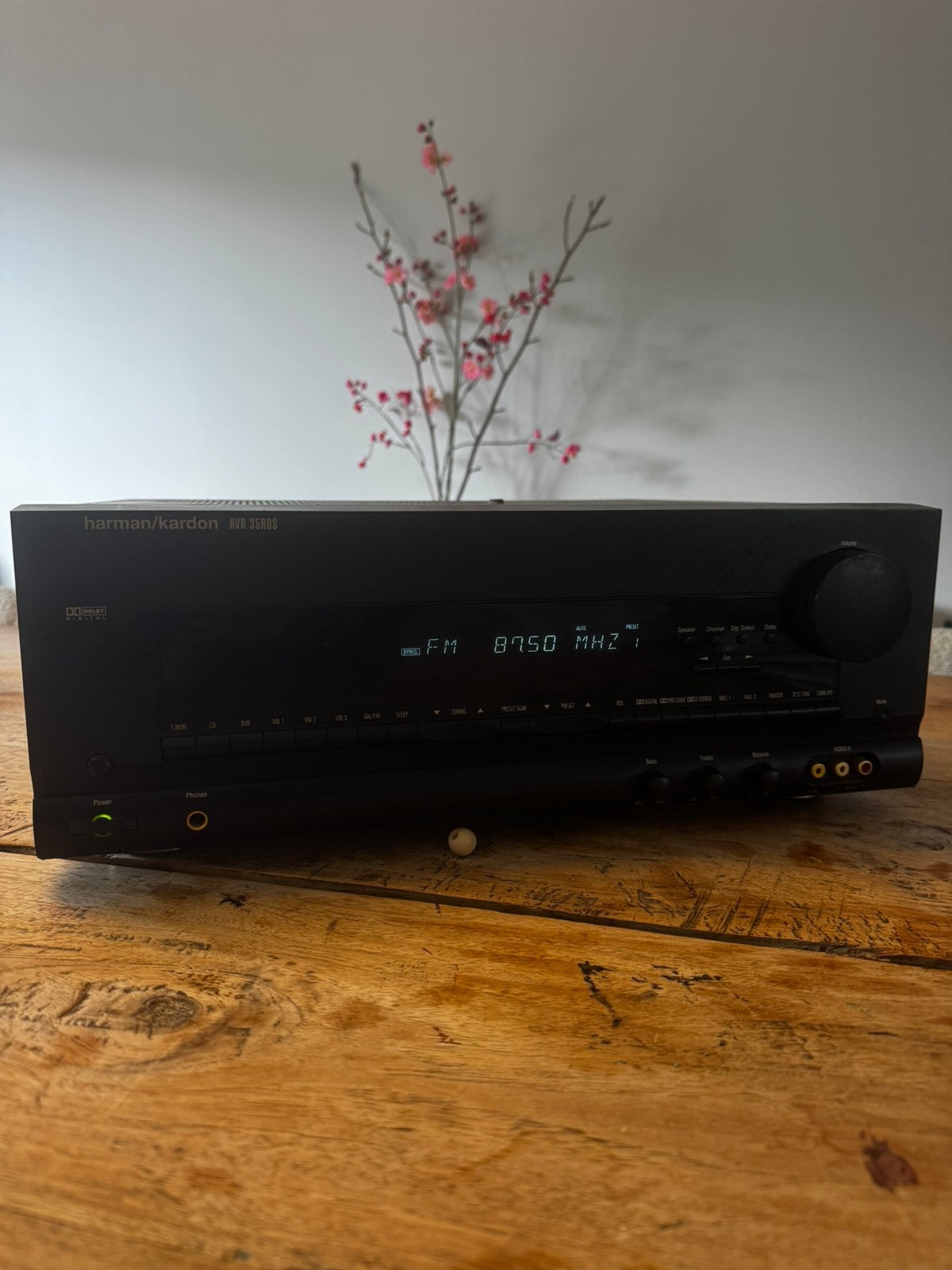 Harman Kardon AVR 35 RDS –Dolby Digital Vintage A/V Receiver, Ophalen, Zo goed als nieuw, Overige merken
