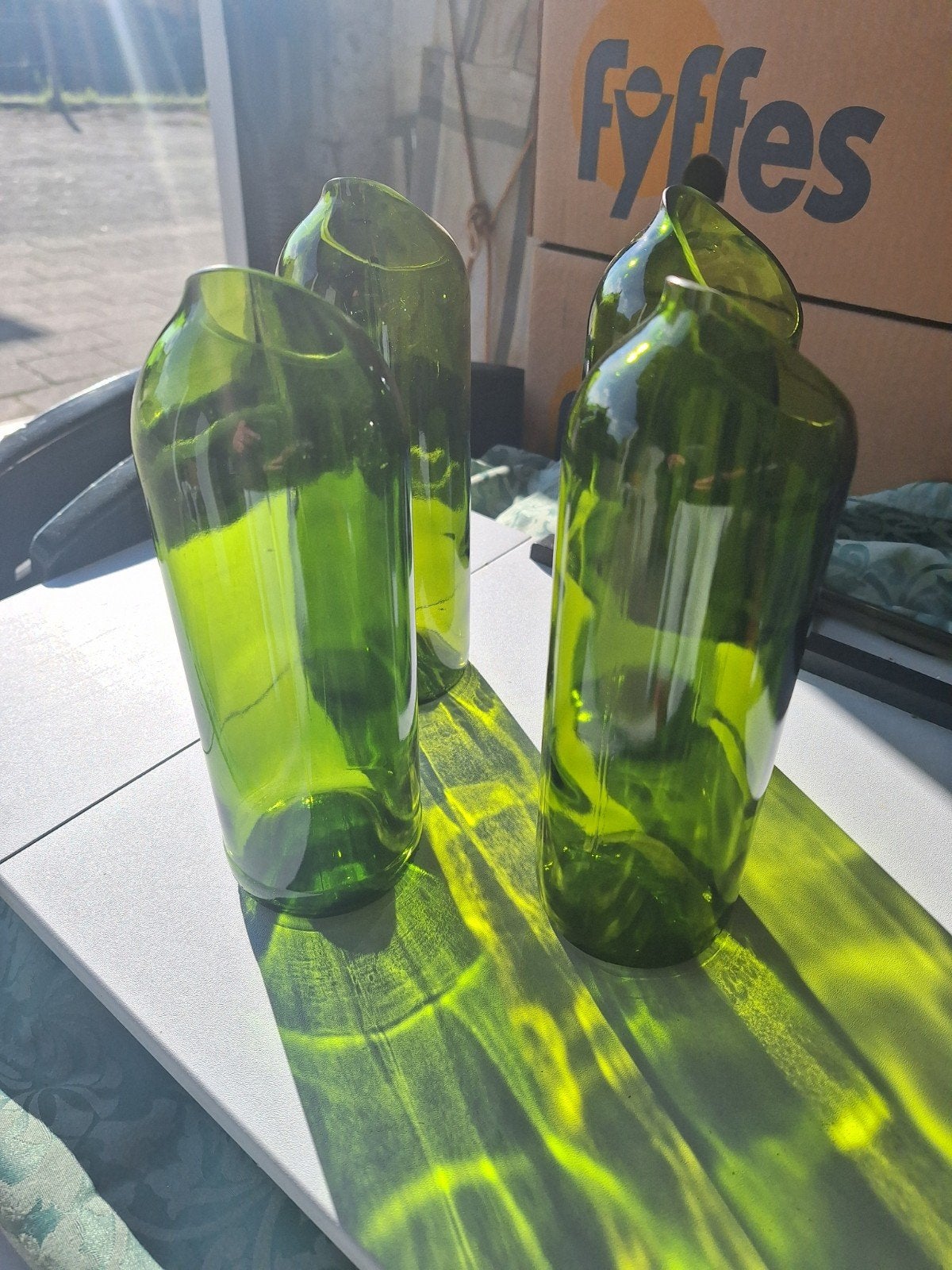 glazen vazen / water karaffen nieuw, Ophalen, Nieuw