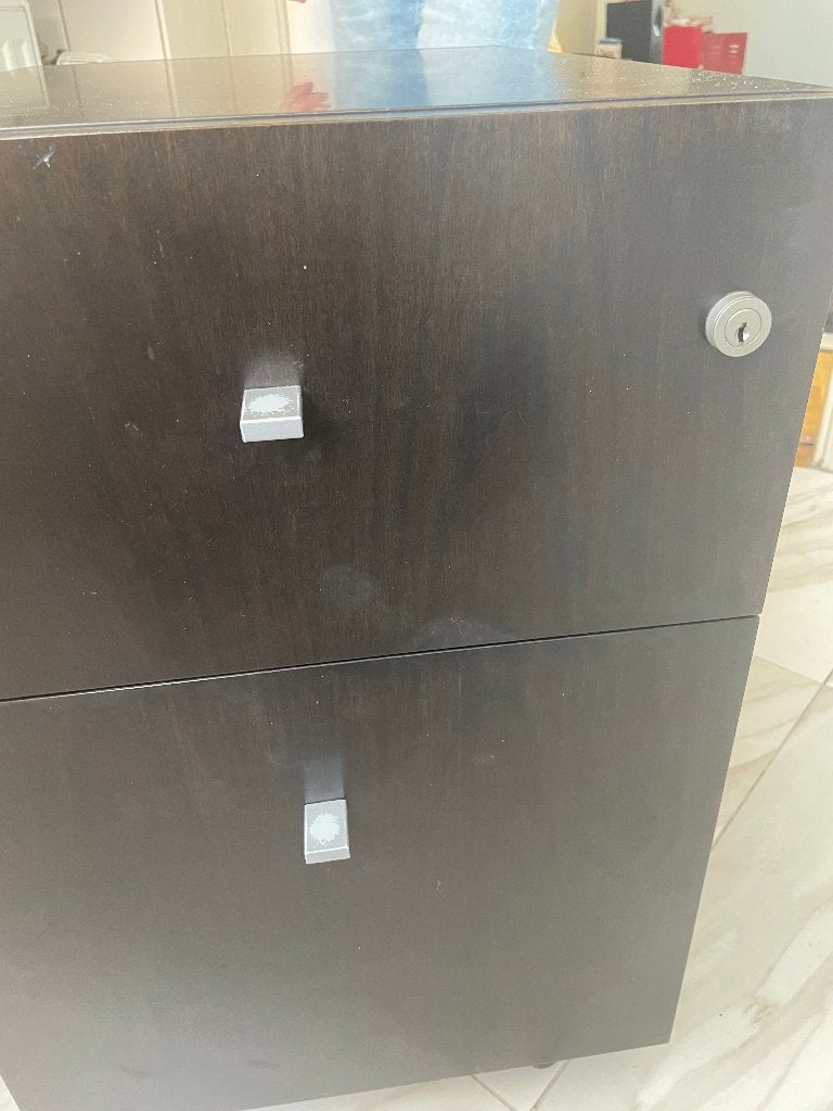 archiefkast laag, Huis en Inrichting, Kasten | Roldeurkasten en Archiefkasten, Ophalen, Minder dan 50 cm, Teakhout, Zo goed als nieuw