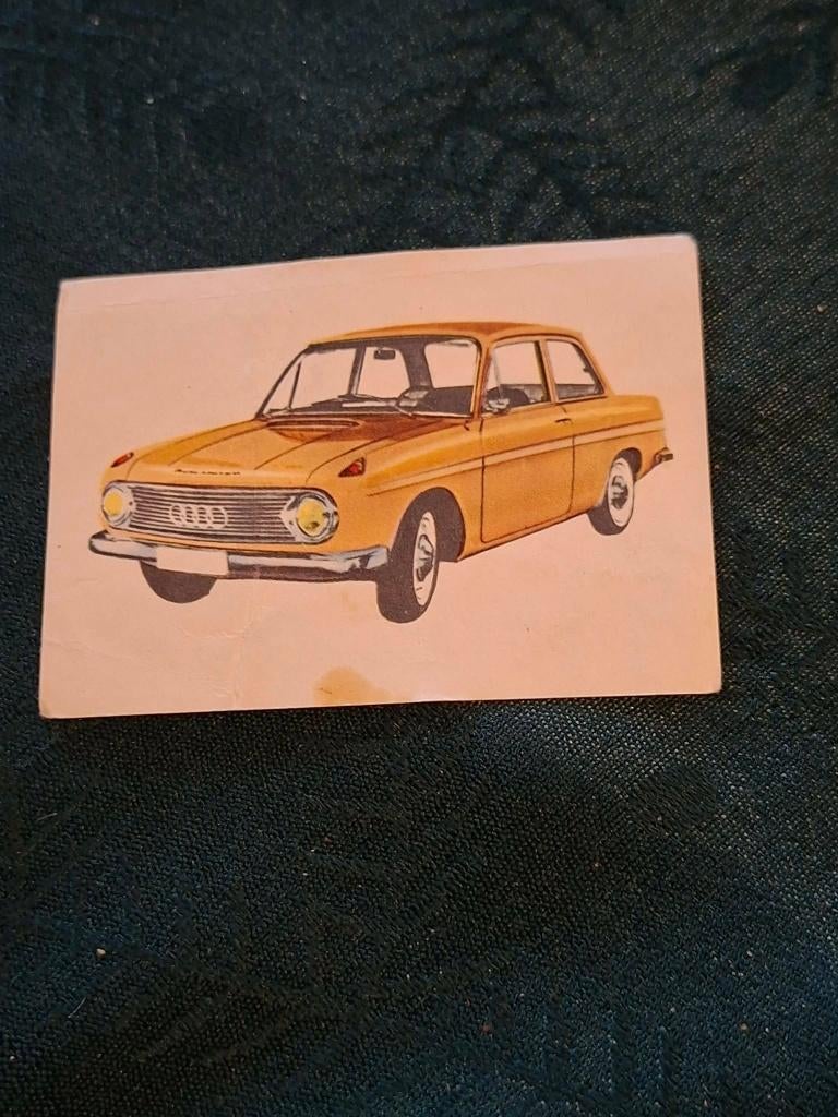 Prentje/Chromo : DKW F 102/Chocolade Jacques, 1960 tot 1980, Gebruikt, Verzenden, Prent