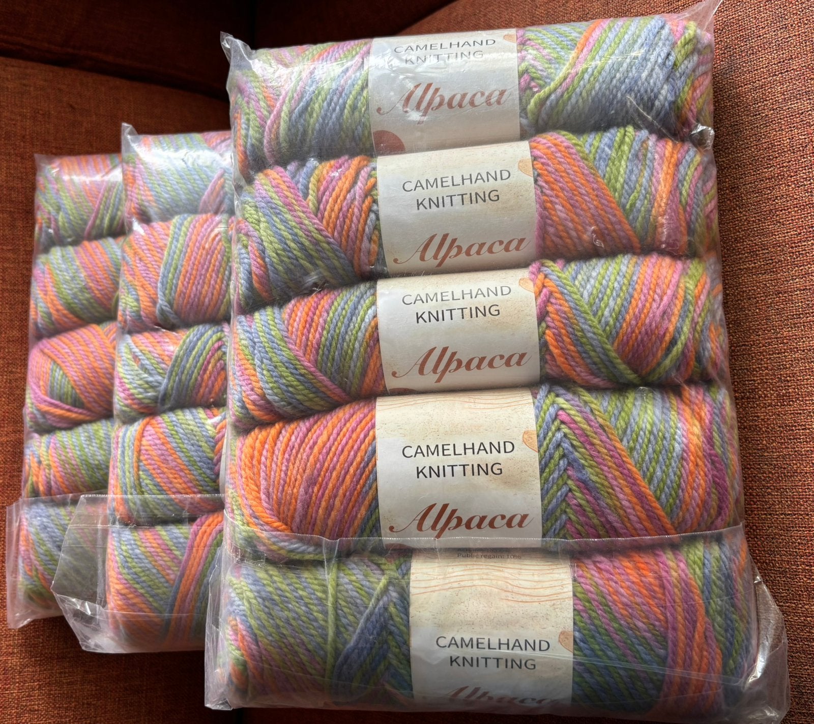 15 bollen Alpaca wol, Ophalen of Verzenden, Nieuw, Breien of Haken, Wol of Garen