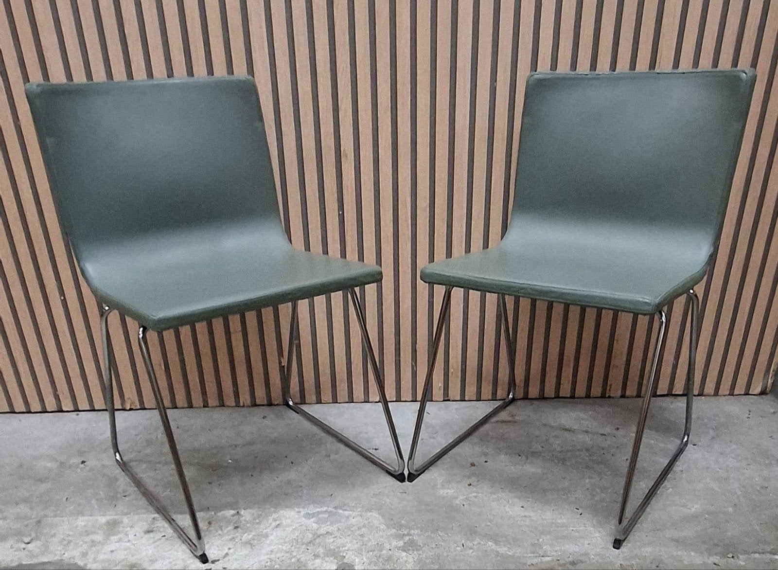 8 x Ikea Bernhard buisframe stoelen kantine stoelen kantoor, Huis en Inrichting, Stoelen, Ophalen of Verzenden, Zo goed als nieuw