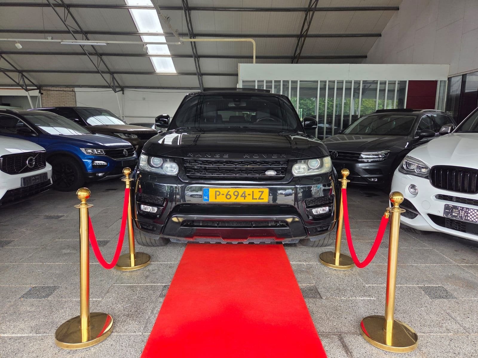 Land Rover Range Rover Sport 3.0 TDV6 HSE PANORAMA CREME / B, Auto's, Land Rover, Euro 5, Gebruikt, 2993 cc, 255 €/maand
