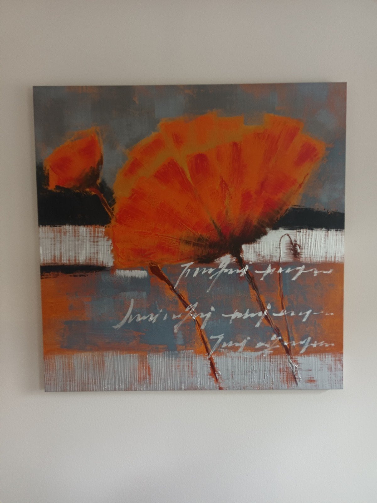 schilderij op doek, Ophalen, 125 cm of meer, Schilderij