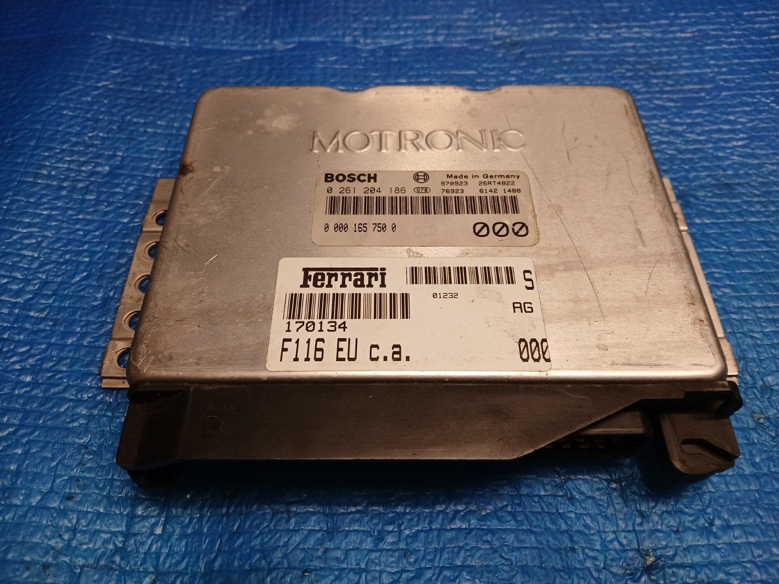 FERRARI ECU / STEUERGERÄT ECM 170134 0261204186 00001657500, Ophalen of Verzenden