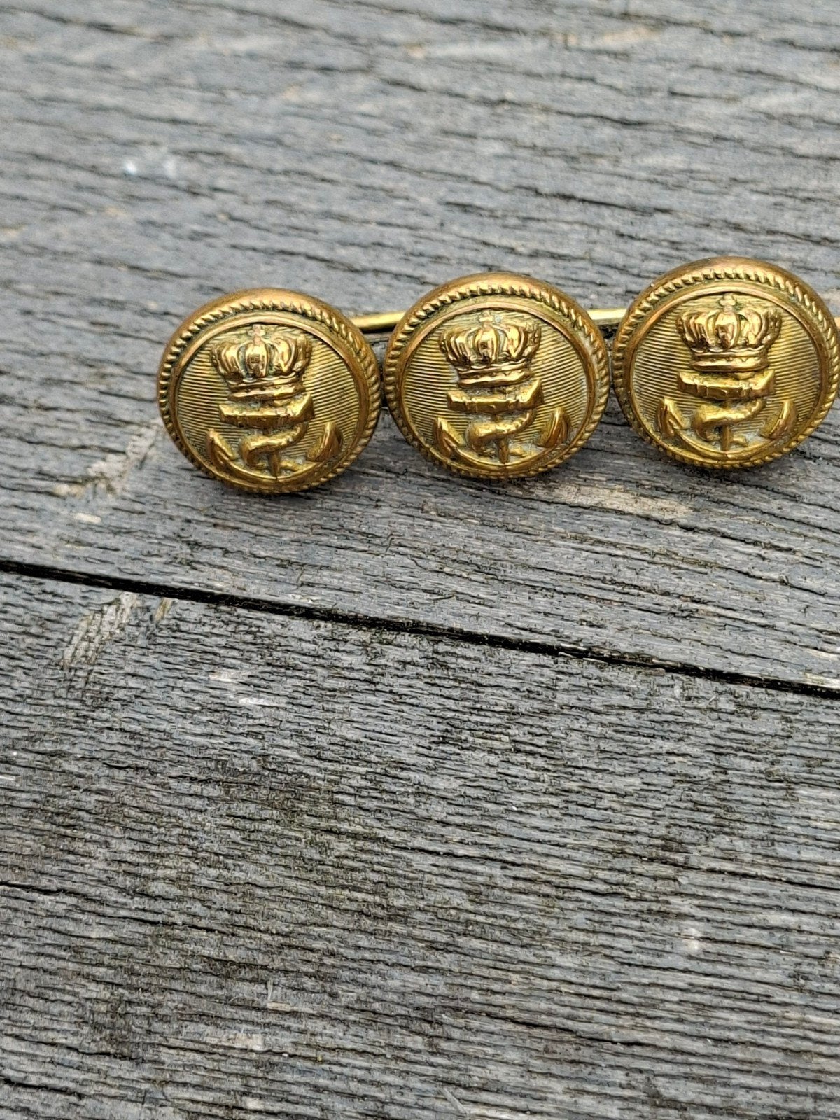 Marine broche, Verzamelen, Ophalen of Verzenden, Marine, Nederland, Embleem of Badge