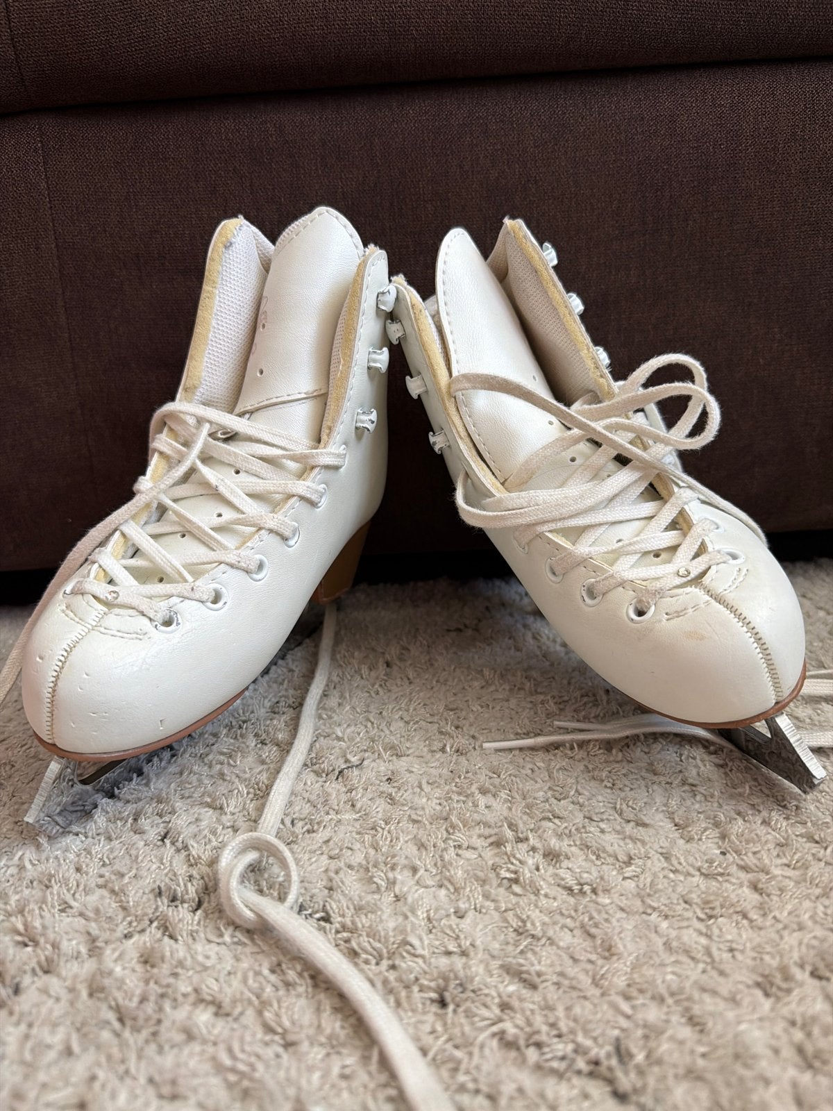 Edea Brio kunstschaatsen maat 215 (EU 33-34) met Balance ijz, Ophalen, Zo goed als nieuw, Kunstschaatsen, Overige merken