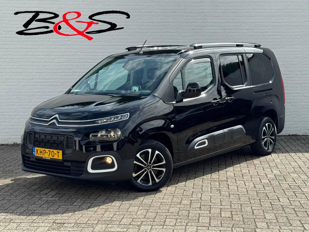 Citroen Berlingo XL 1.2 PureTech Shine 7p Trekhaak All-Seaso, Voorwielaandrijving, Stof, Gebruikt, Euro 6