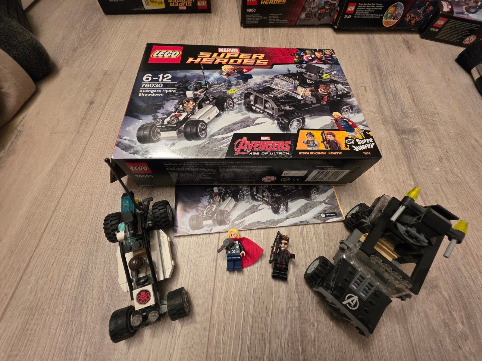 LEGO Marvel Super Heroes 76030 Avengers Hydra Showdown, Ophalen, Gebruikt