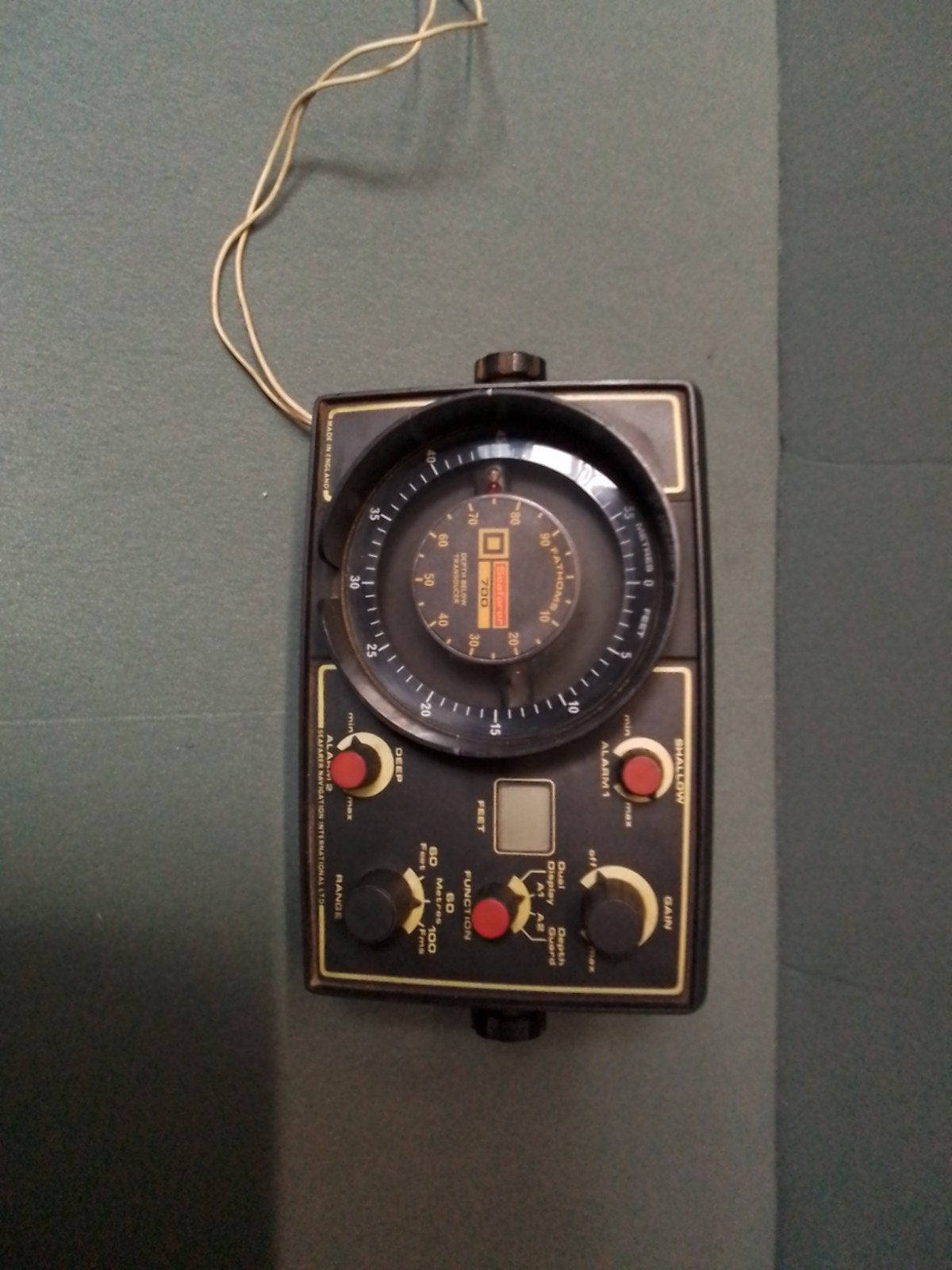 Seafarer 700 Dieptemeter - Vintage Maritieme Apparatuur, Watersport en Boten, Navigatiemiddelen en Scheepselektronica, Ophalen of Verzenden
