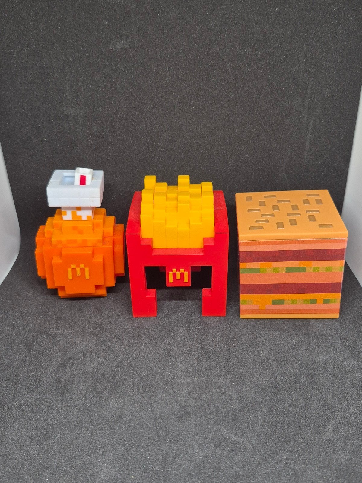Minecraft McDonald's Collectibles Set - 3 Stuks, Ophalen of Verzenden