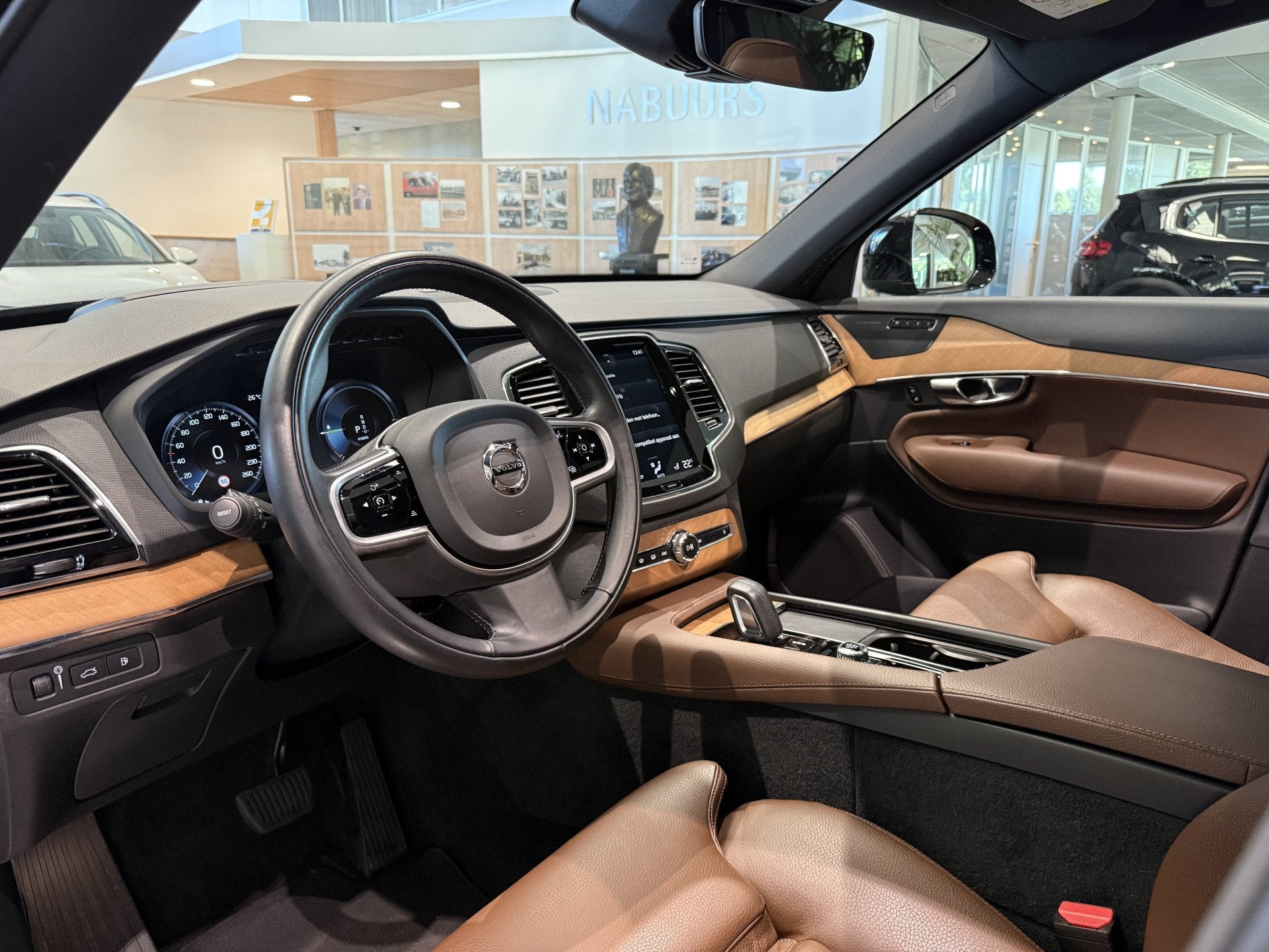Volvo XC90 2.0 T8 Recharge AWD R-Design, Trekhaak, Luchtveri, 12 maanden, 4 cilinders, Zwart, Bedrijf