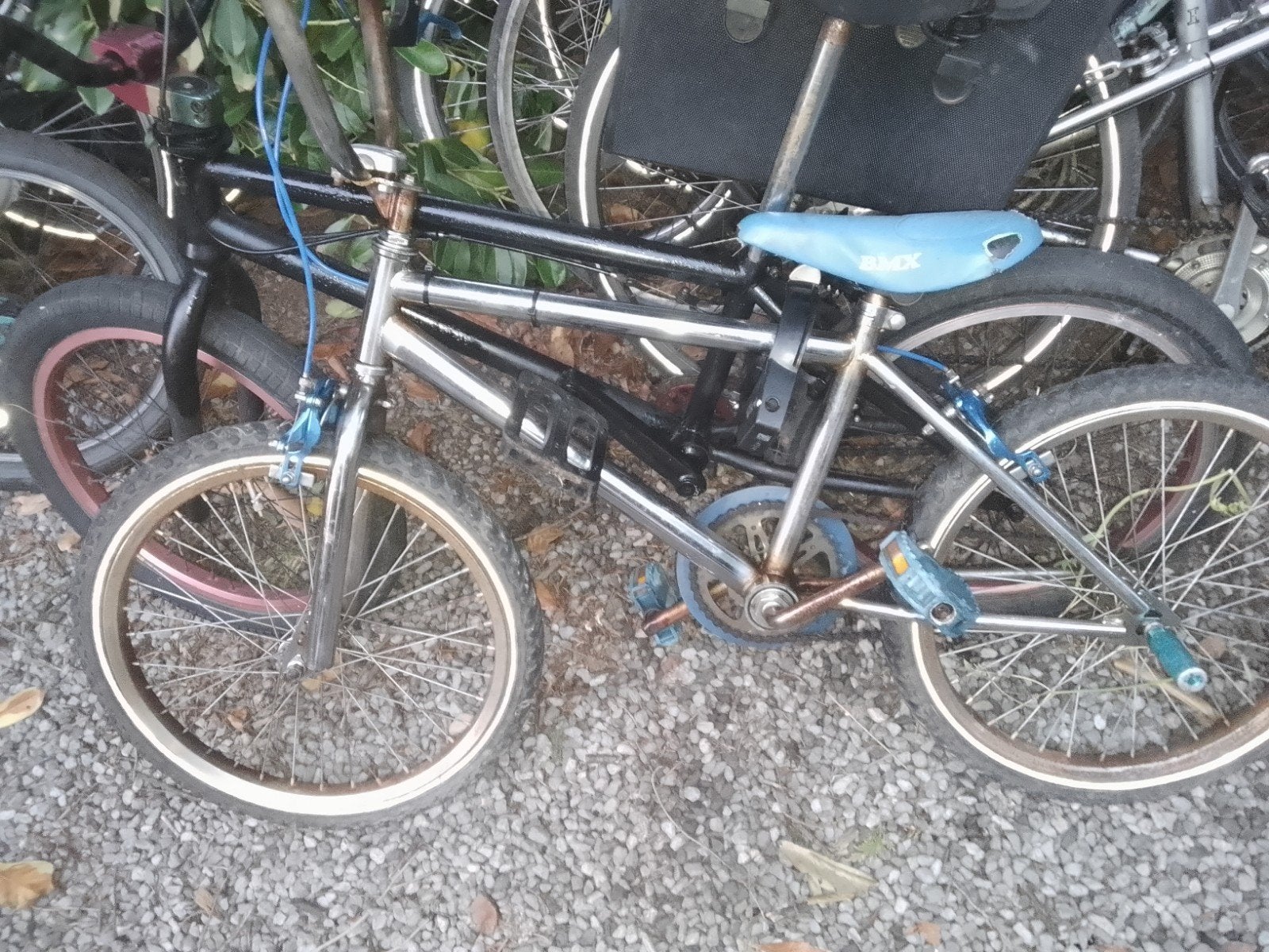 Stunt crossfiets BMX 40 euro, Gebruikt, Staal, Velgrem, 20 tot 24 inch