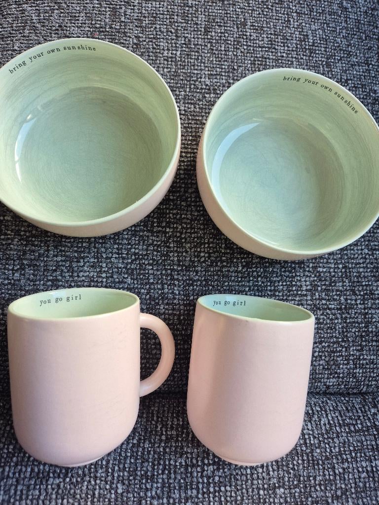 Ontbijtset &C x Blond Amsterdam, Ophalen, Gebruikt, Blond Amsterdam, Kom(men)