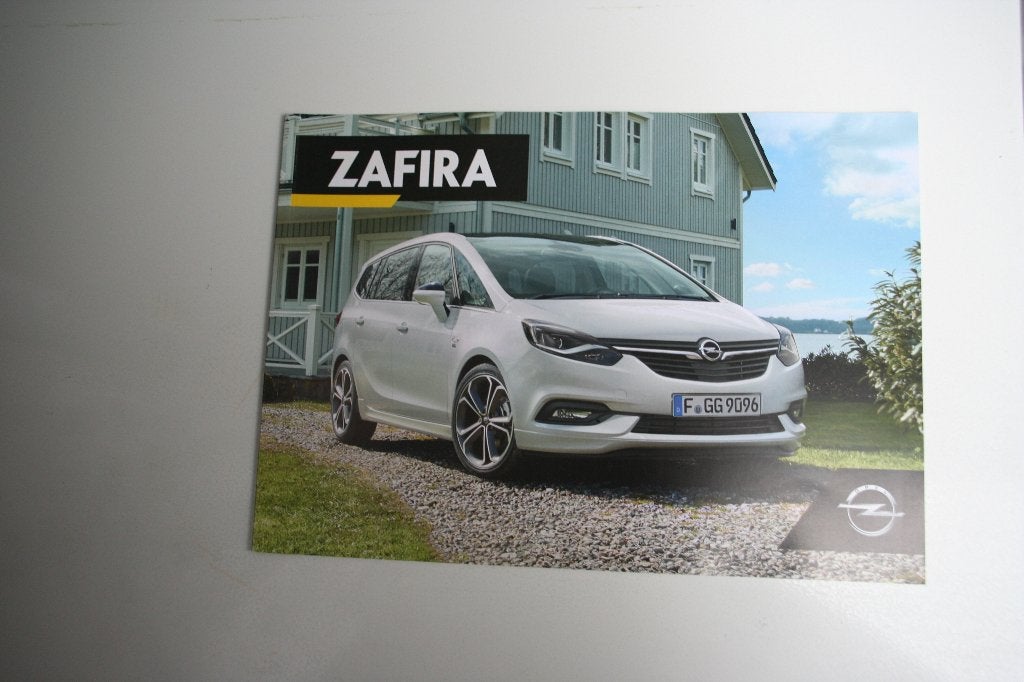 Opel Zafira brochure (09-2016) (119), Ophalen of Verzenden, Nieuw, Opel