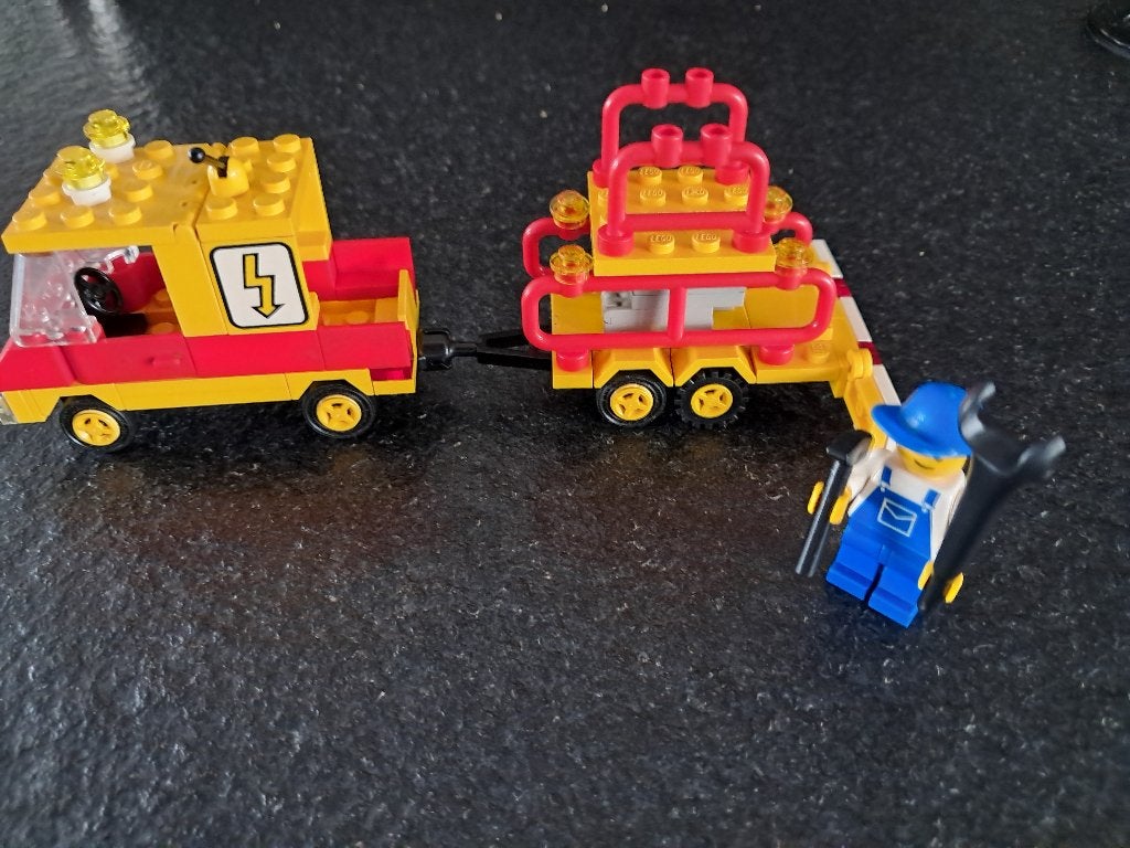 LEGO Town - Utility Repair Lift 6671, Ophalen of Verzenden, Zo goed als nieuw, Compleet, Lego