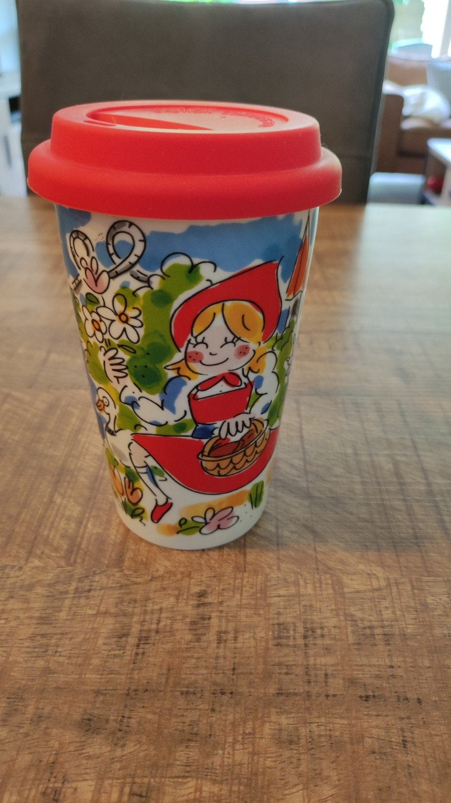 Blond Amsterdam Koffie Beker Efteling, Ophalen, Zo goed als nieuw, Gebruiksvoorwerp