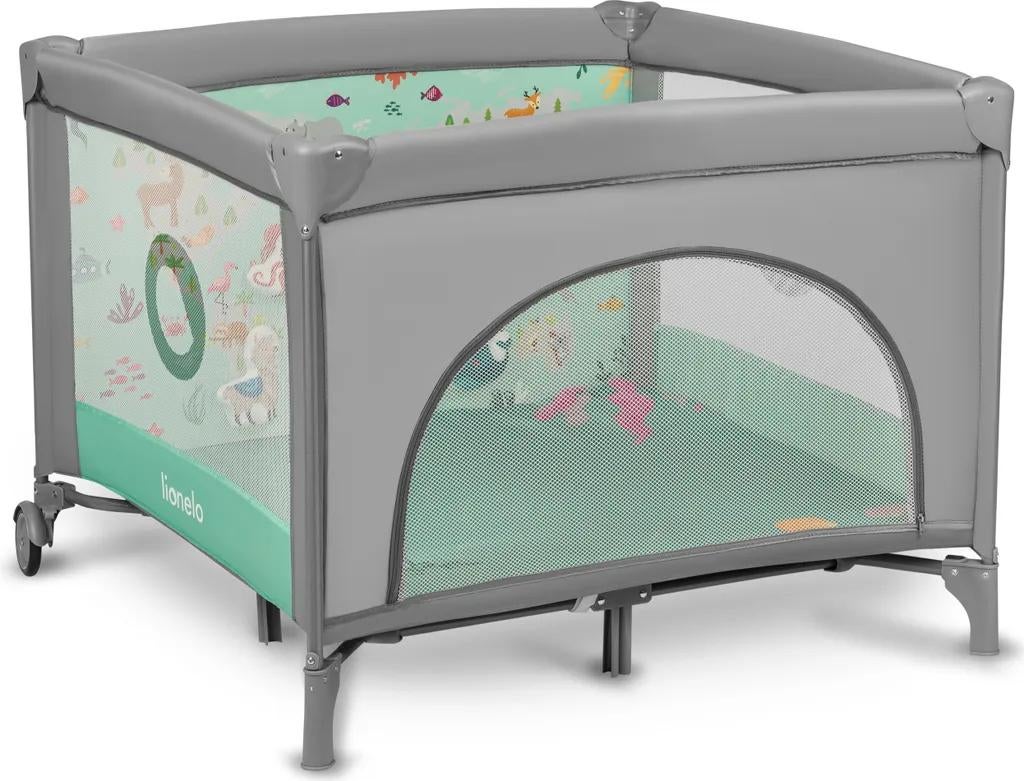Lionelo Mille Playpen, Kinderen en Baby's, Boxen, Zo goed als nieuw, Vierkant, Ophalen