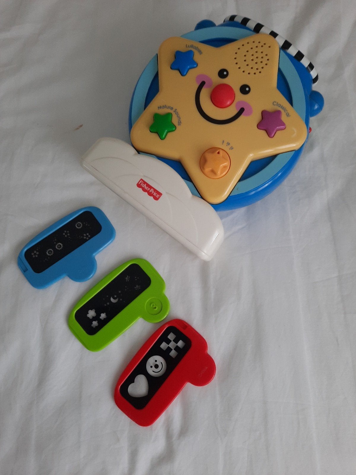 Fisher-Price Muziekster met Geluid en Licht, Kinderen en Baby's, Speelgoed | Fisher-Price, Ophalen of Verzenden, Gebruikt, Overige typen