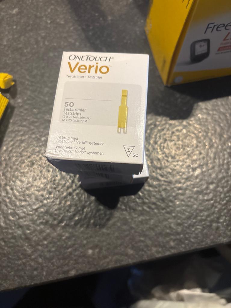 OneTouch Verio Teststrips - 50 stuks, Ophalen of Verzenden, Nieuw, Overige typen