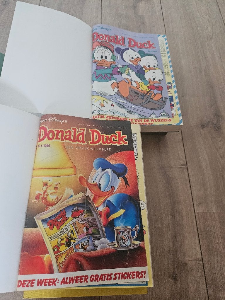 Gebonden donald ducks, Ophalen of Verzenden, Zo goed als nieuw, Donald Duck, Meerdere stripboeken
