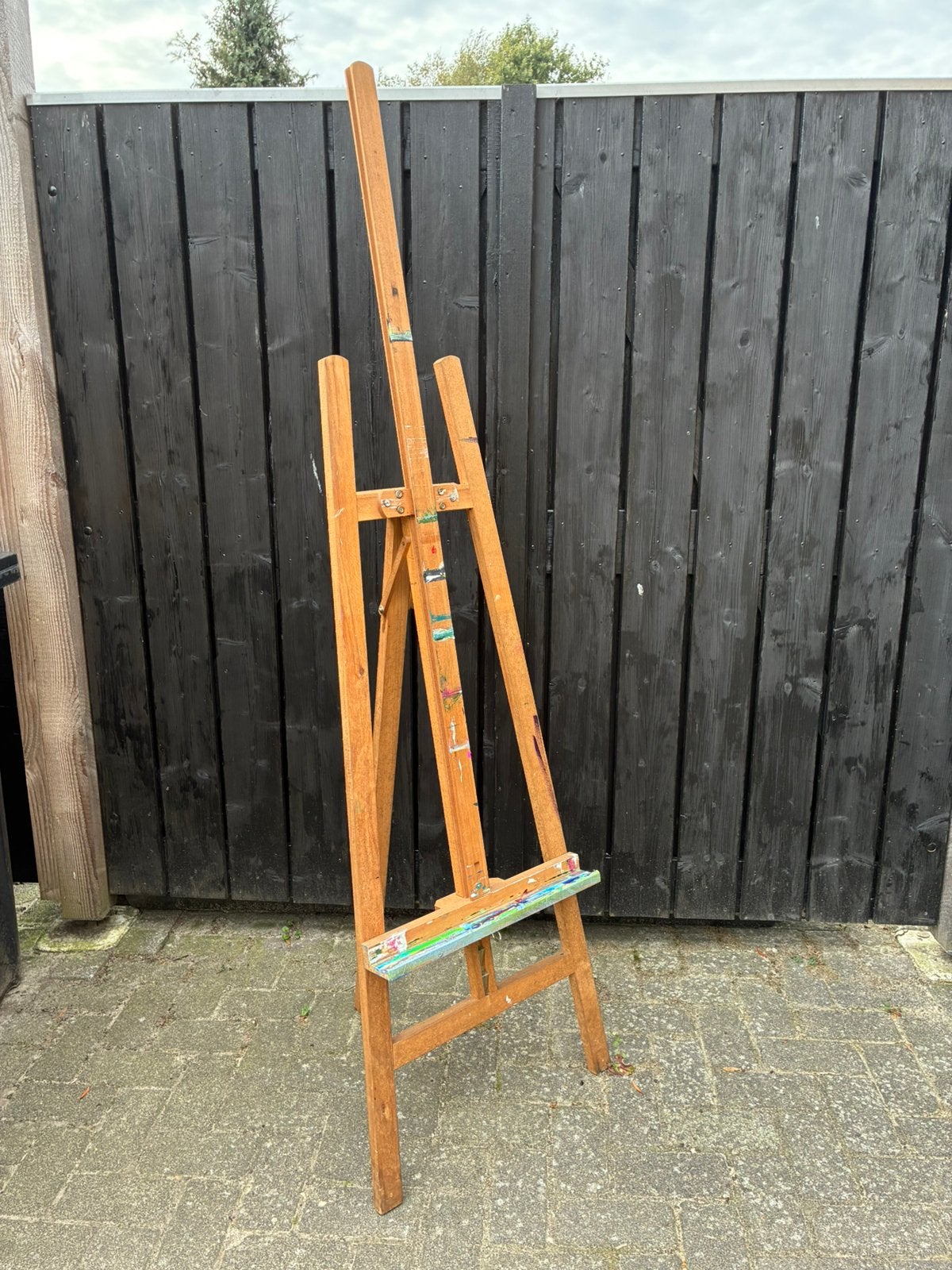 Beuken schildersezel, Hobby en Vrije tijd, Ophalen, Gebruikt, Ezel