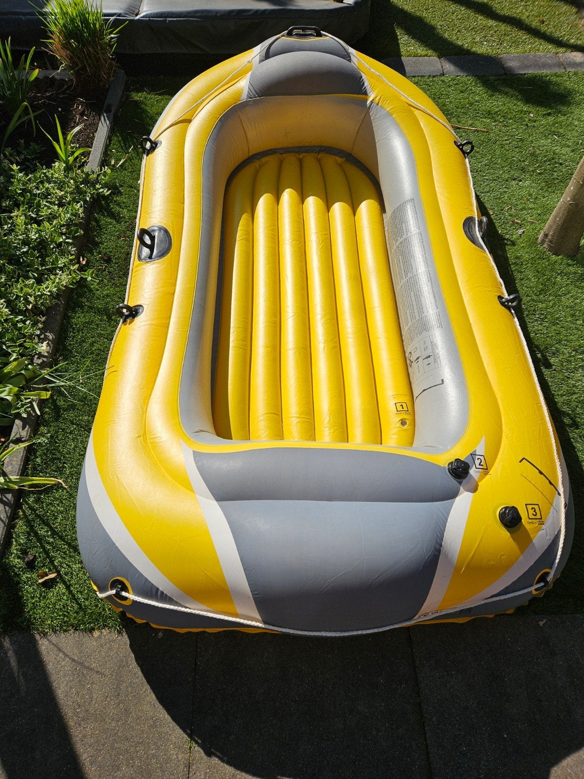 Opblaas boot, Watersport en Boten, Kano's, Ophalen, Gebruikt, Overige typen, Met peddels