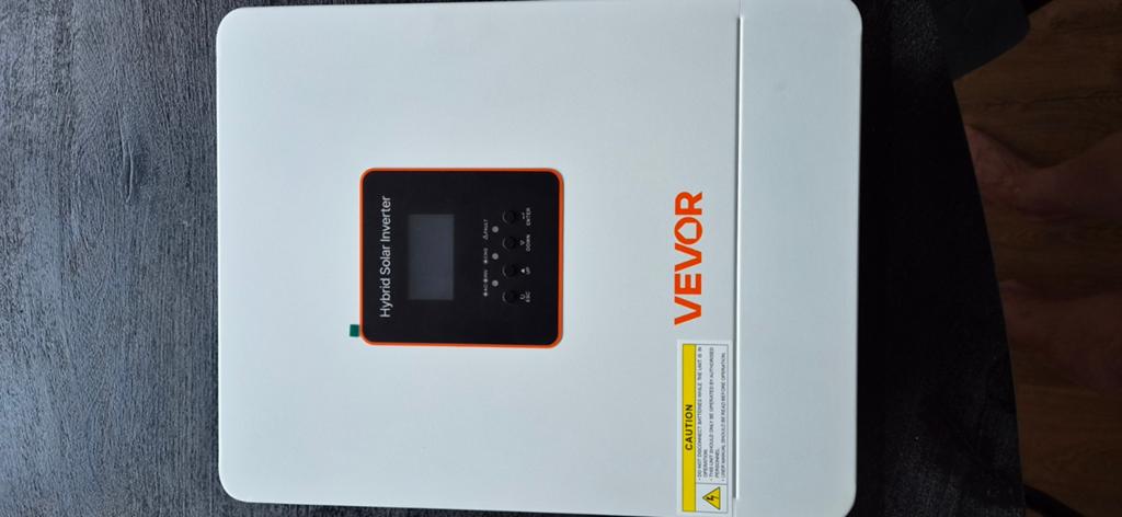 VEVOR Hybride Omvormer 4000W 24V DC naar 230V AC, Doe-het-zelf en Verbouw, Zonnepanelen en Toebehoren, Ophalen of Verzenden