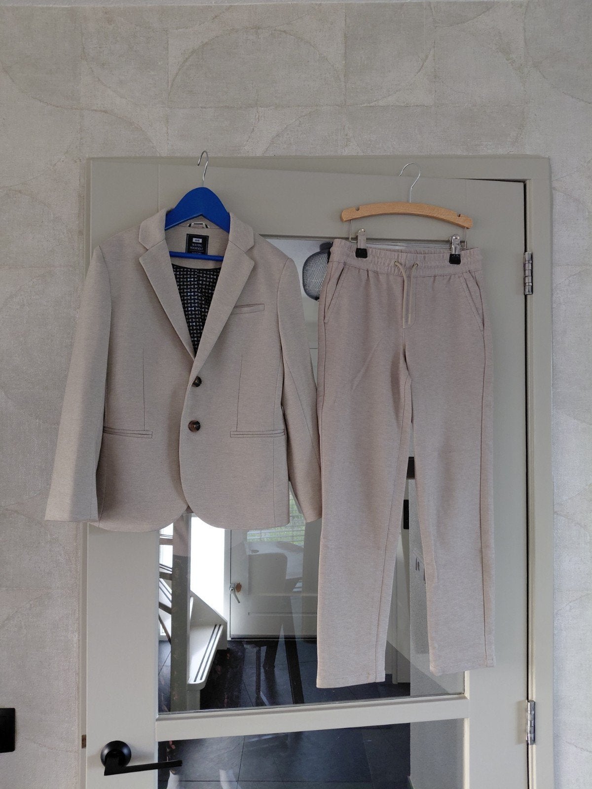 Colbert met pantalon, zeer goed, WE, Ophalen of Verzenden, Zo goed als nieuw, Setje
