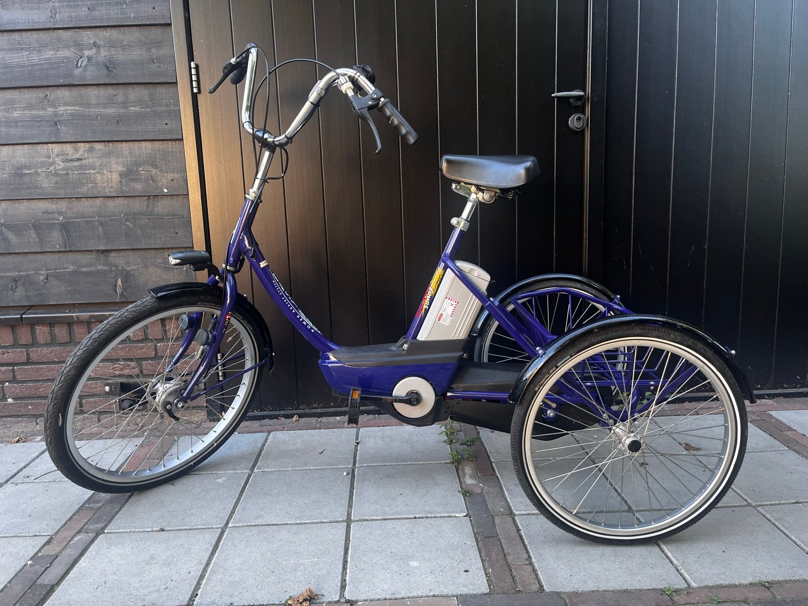 Nijland Sunny Easy Pass driewieler met elektrische ondersteu, Ophalen, Zo goed als nieuw, Trommelrem