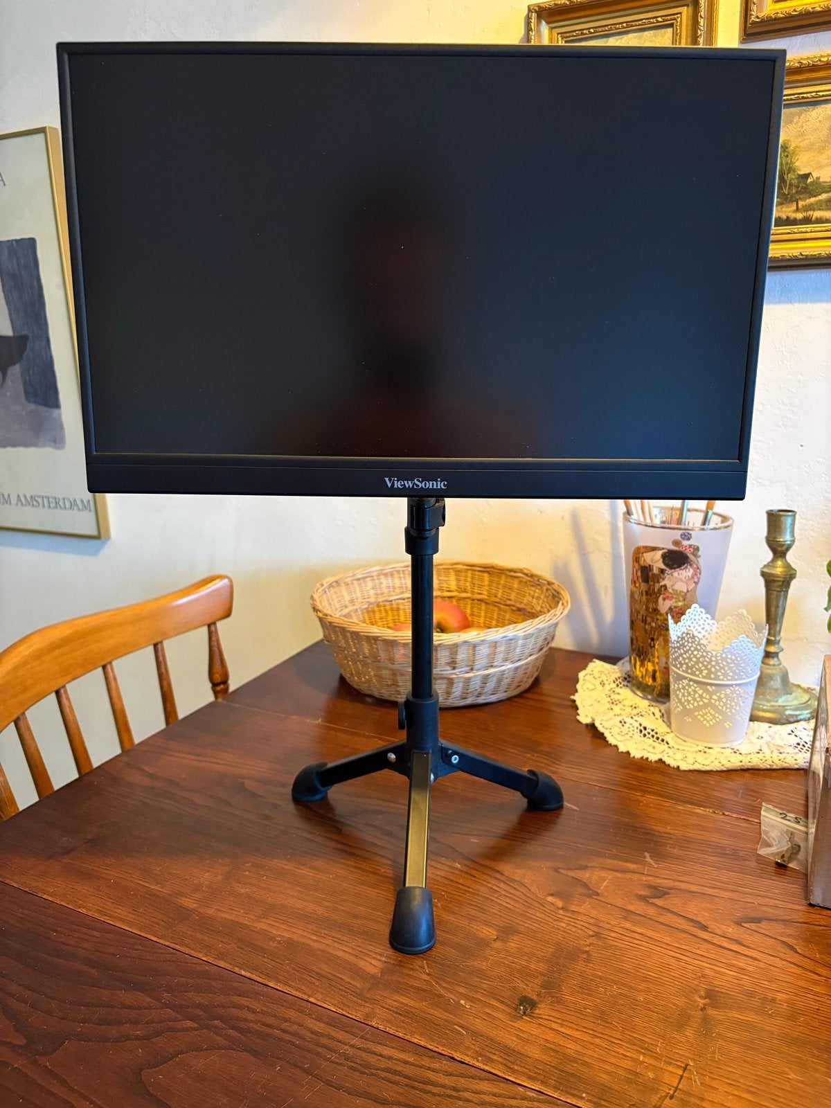 Draagbare USB-C monitor op verstelbare voet, Gaming, 101 t/m 150 Hz, In hoogte verstelbaar, Full HD