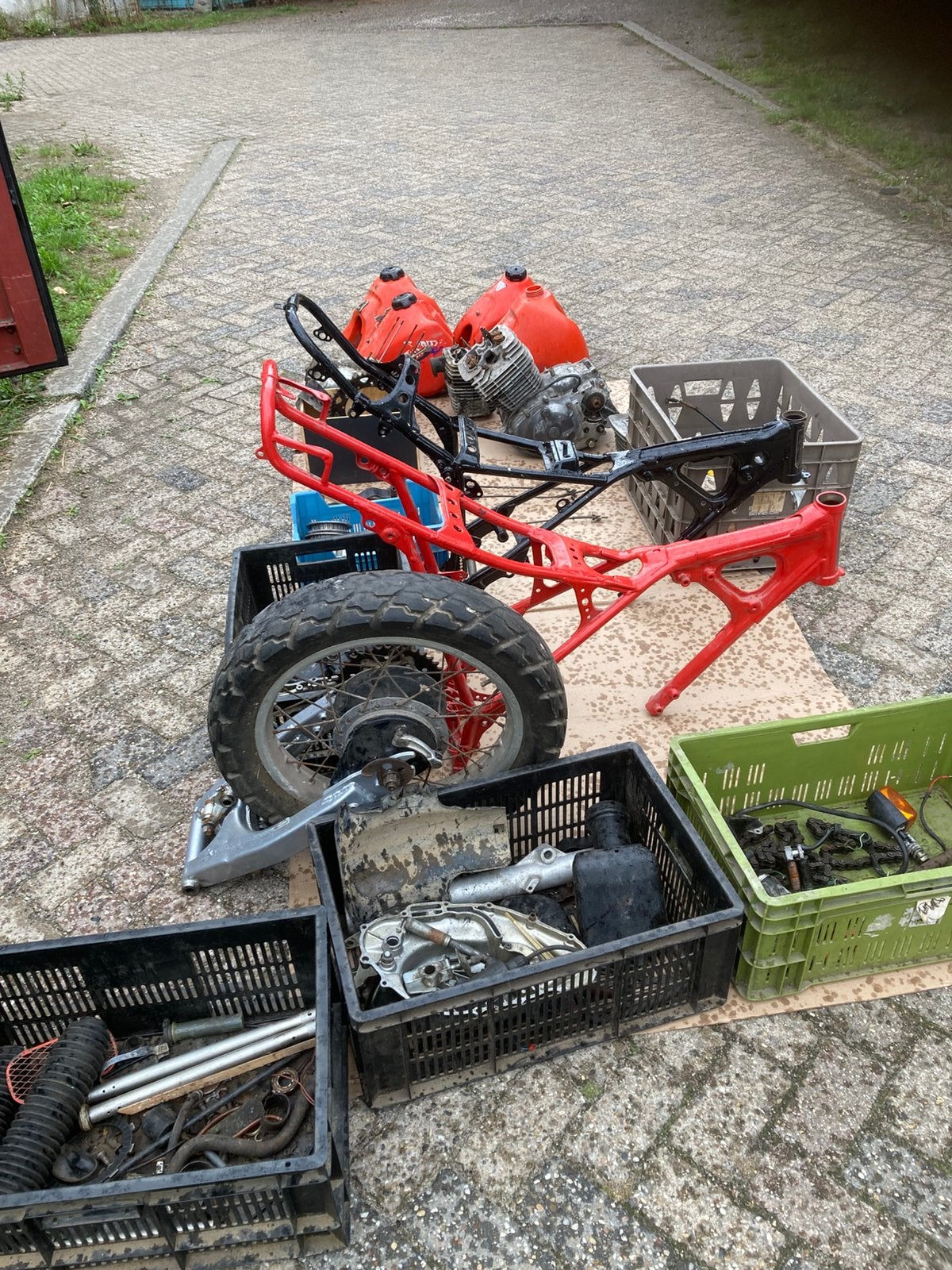 Honda xr xl onderdelen, Ophalen, Gebruikt