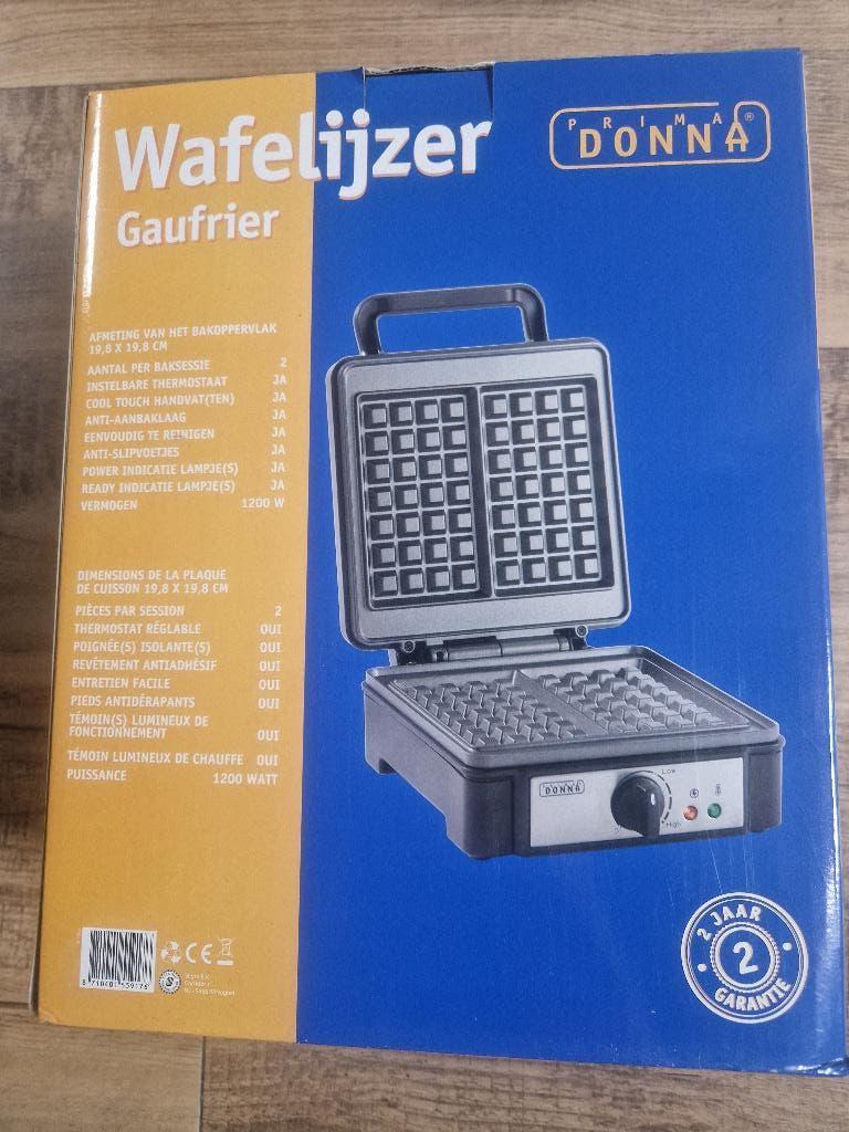 Wafelijzer nieuw in doos, Ophalen, Nieuw