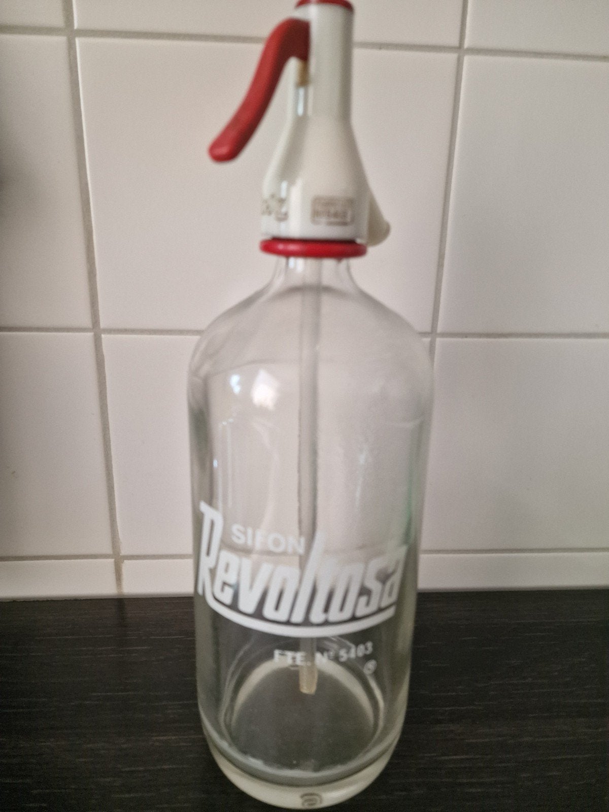 oude spuit flacon/ decoratie, Ophalen of Verzenden