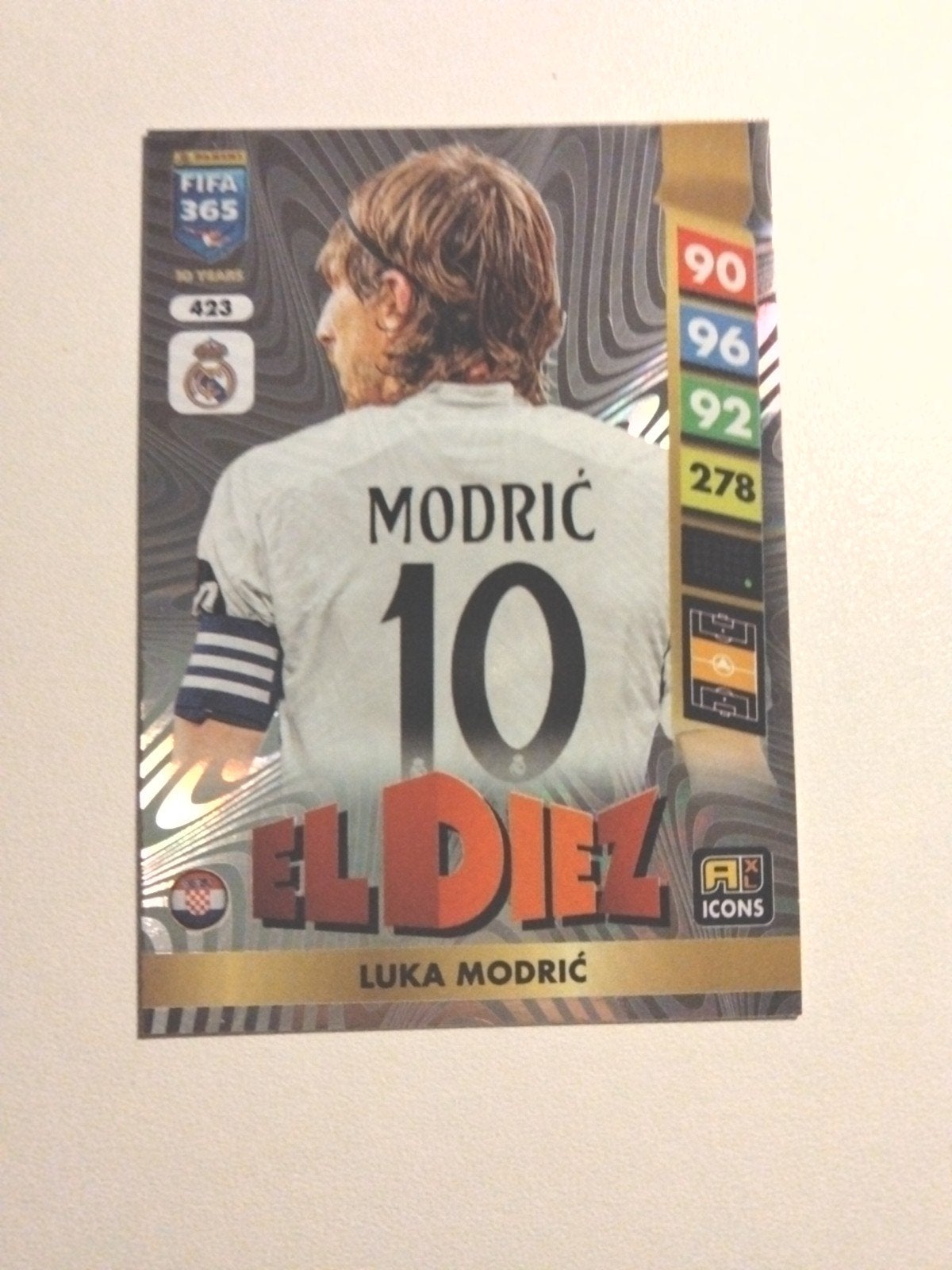 Luka Modric FIFA 365 Adrenalyn XL 2025 Voetbalkaart, Ophalen of Verzenden, Zo goed als nieuw, Buitenlandse clubs, Spelerskaart