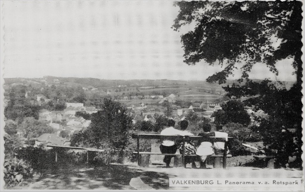 968083	Valkenburg	1958 Panorama	va Rotspark	Gelopen