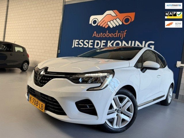 Renault Clio 1.0 TCe Zen / bj.2021 / kleur: wit / apple carp, Voorwielaandrijving, Gebruikt, Euro 6, 580 kg