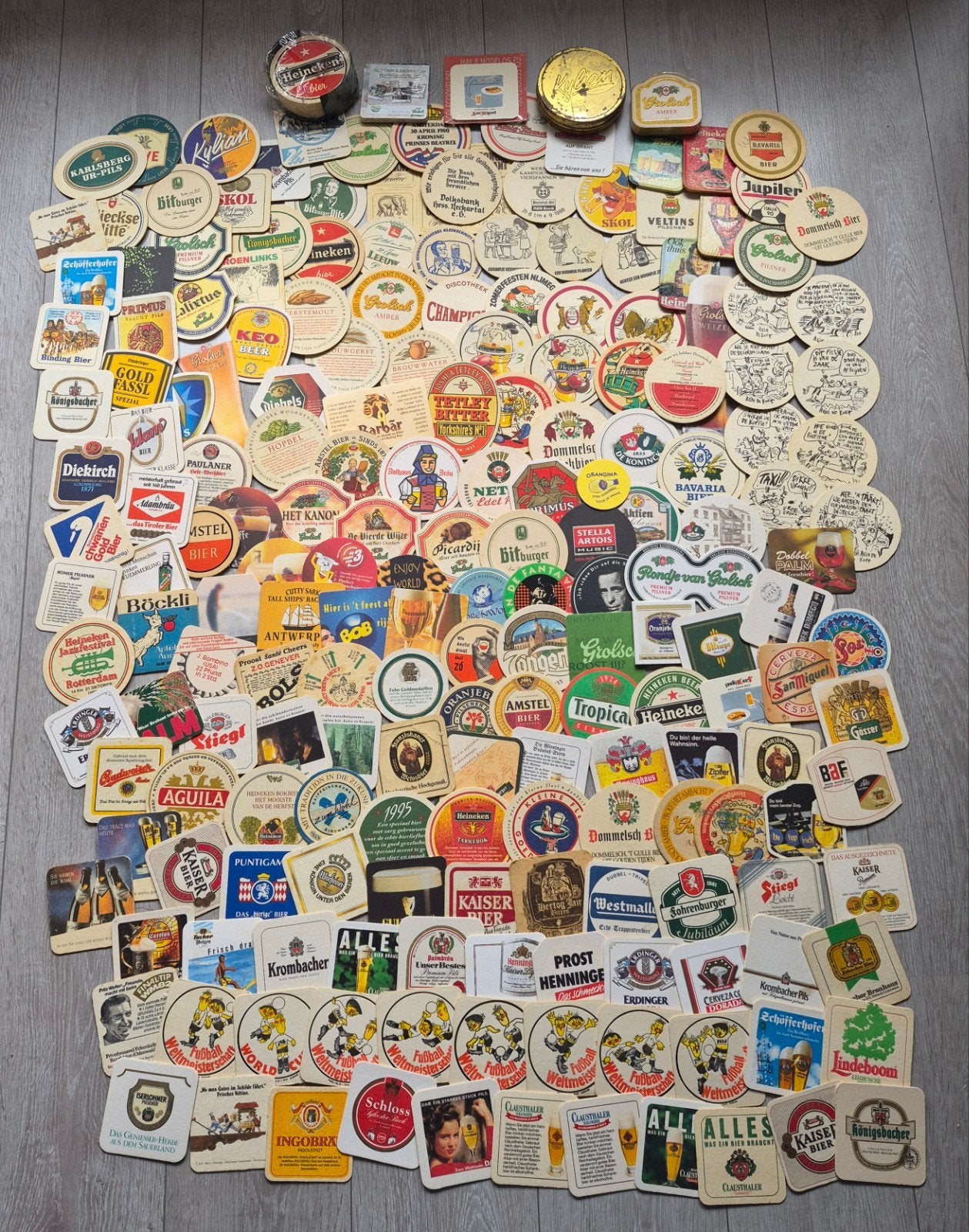 Oude bierviltjes voor de verzamelaar, Verzamelen, Ophalen of Verzenden, Zo goed als nieuw, Viltje(s), Overige merken