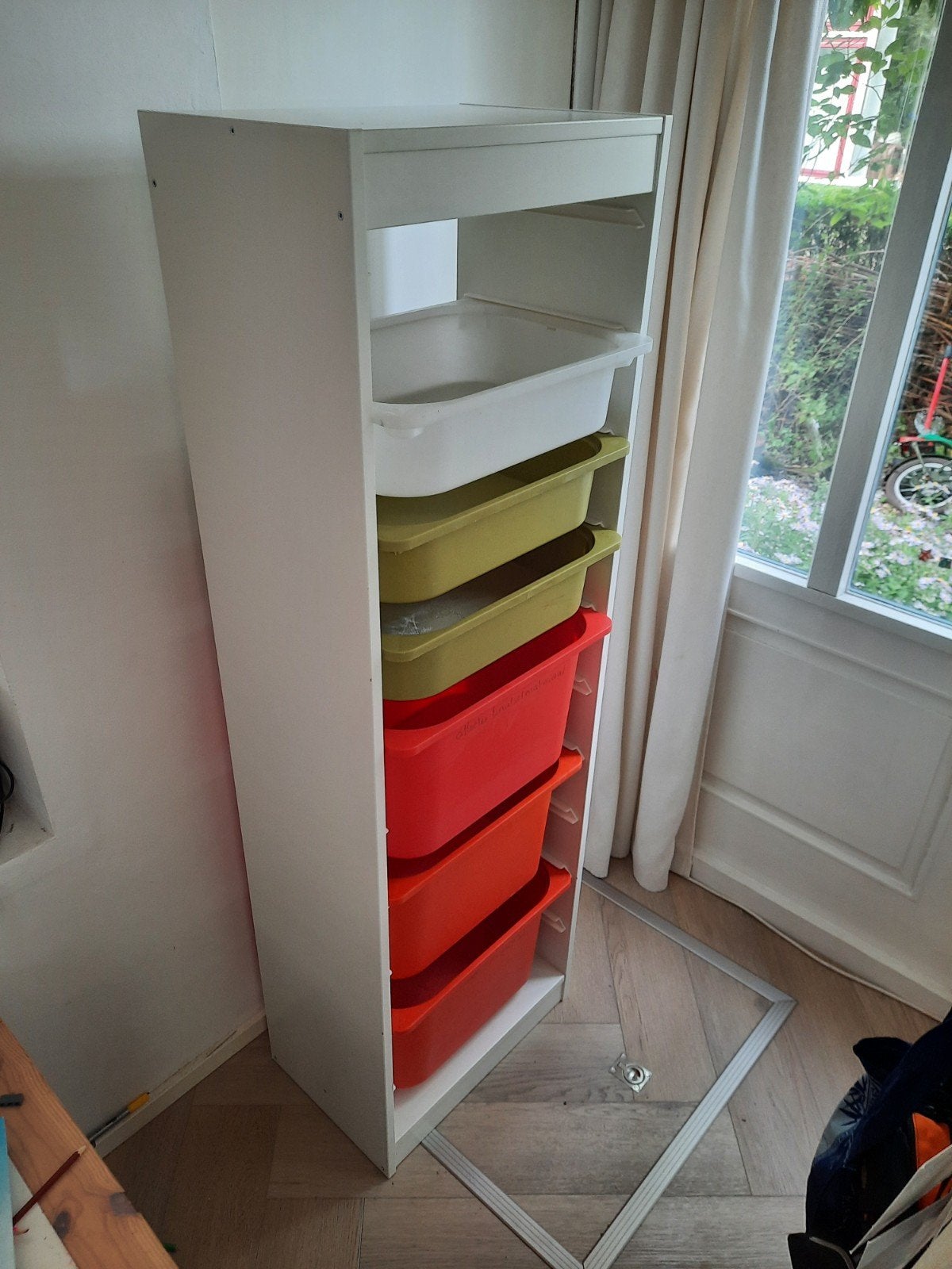 IKEA Trofast kast met opbergbakken, Ophalen, Gebruikt