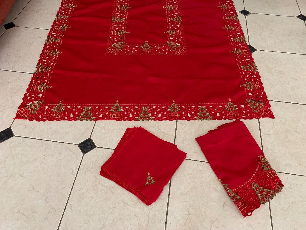 Kerstkleed / tafelkleed kerst / servetten / valletje kerst, Ophalen of Verzenden, Nieuw