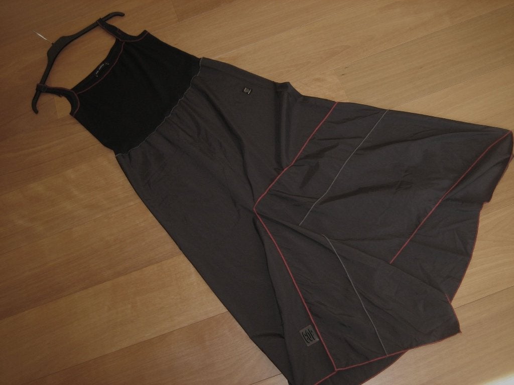 Zeer aparte zwarte jurk (of combi) COP COPINE 36-38 snazzeys, Kleding | Dames, Verzenden, Zwart, Cop Copine, Zo goed als nieuw