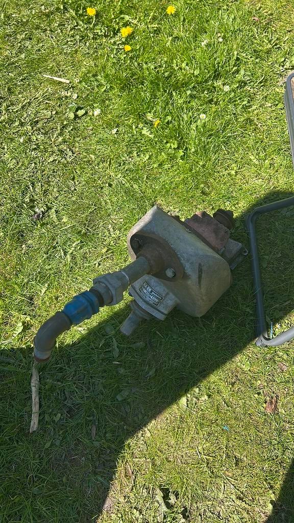 Stationaire motor Sachs met pomp, Tuin en Terras, Ophalen of Verzenden, Gebruikt, Handmatig, Beregeningspomp