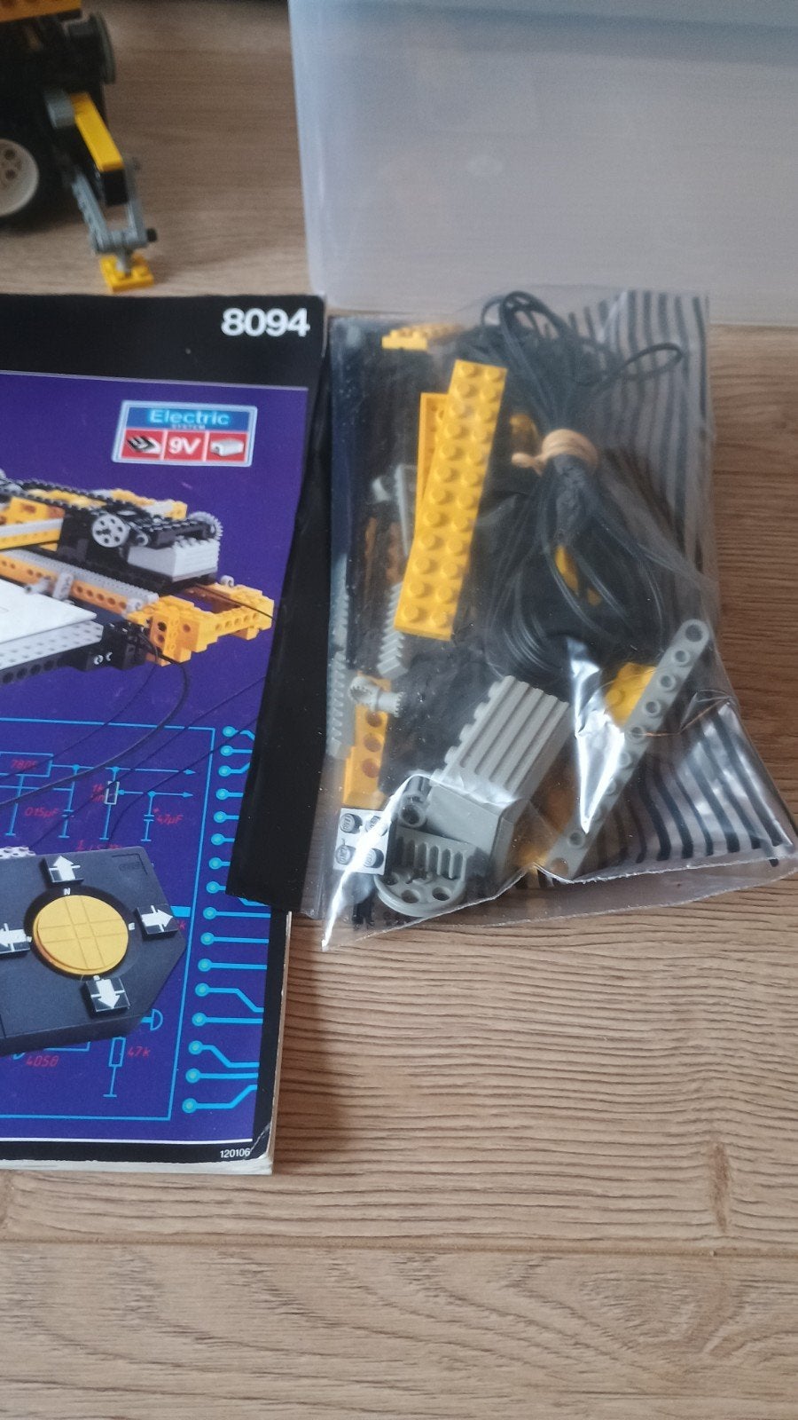 Lego Technic 8094 Control Center (bj 1990) 100% compleet!, Lego, Ophalen of Verzenden, Zo goed als nieuw, Technic